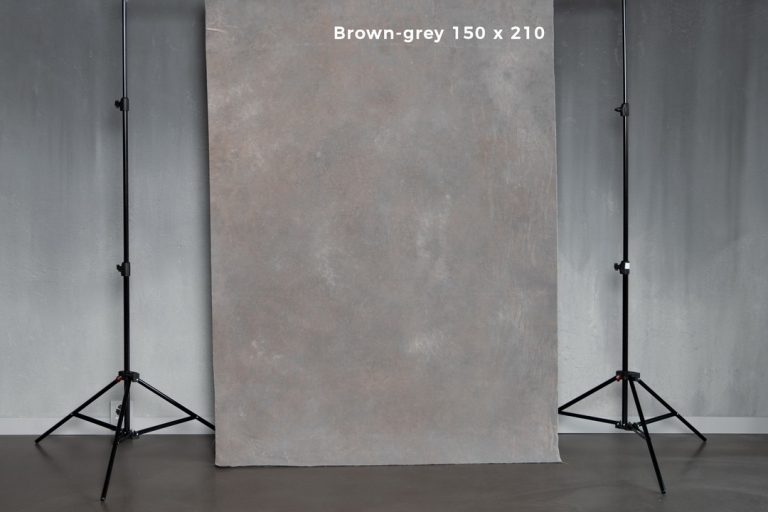 Hand painted canvas backdrops, small/medium: brown, green, brown-grey, blue-grey